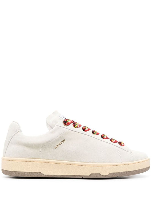 White Contrasting Laces  Sneakers