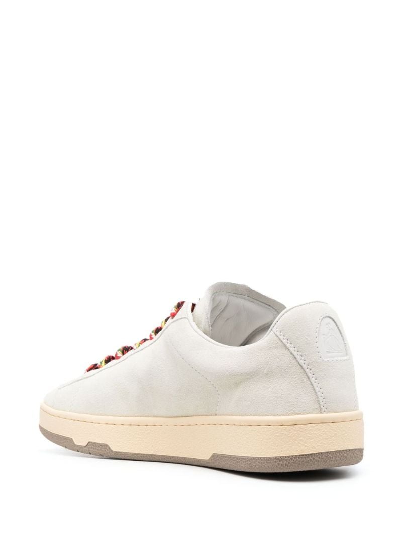 White Contrasting Laces  Sneakers
