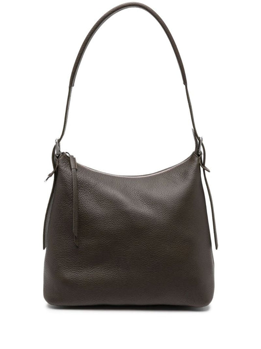 Brown Leather Shoulder Bag
