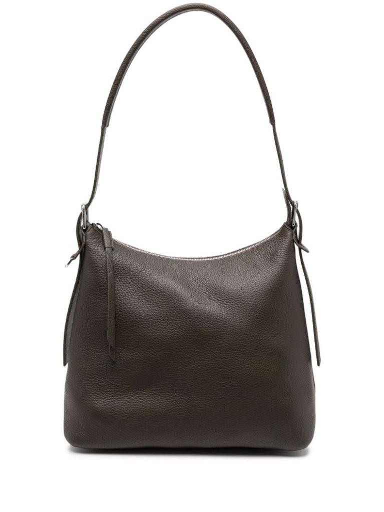 Brown Leather Shoulder Bag
