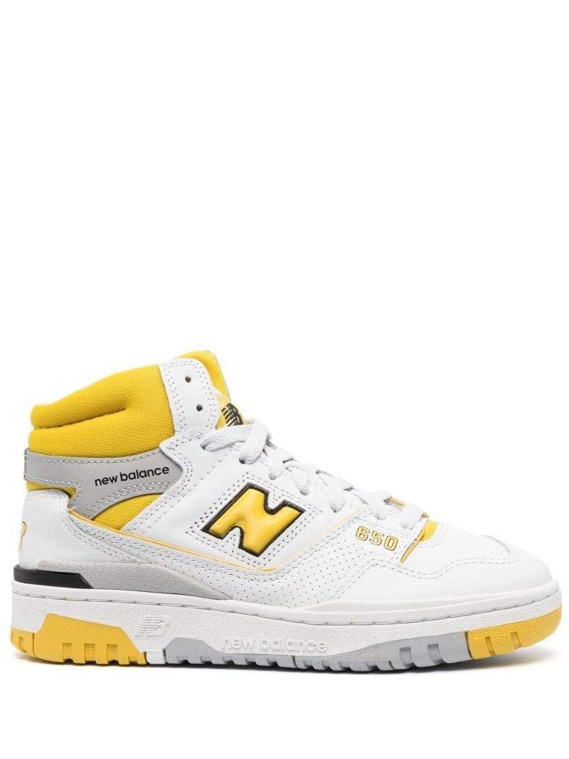 Yellow 650 Panelled Sneakers