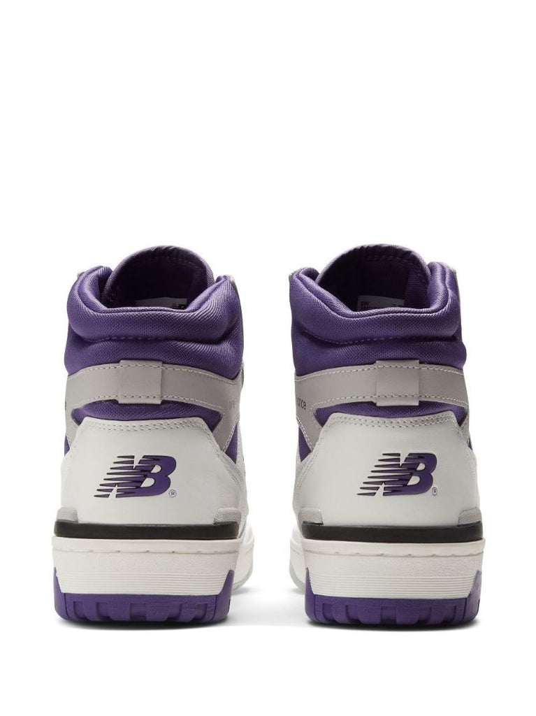 White 650 High-top Trainers