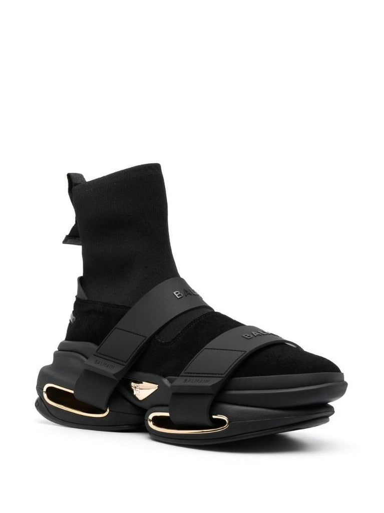 Black B-bold High Top Sneakers