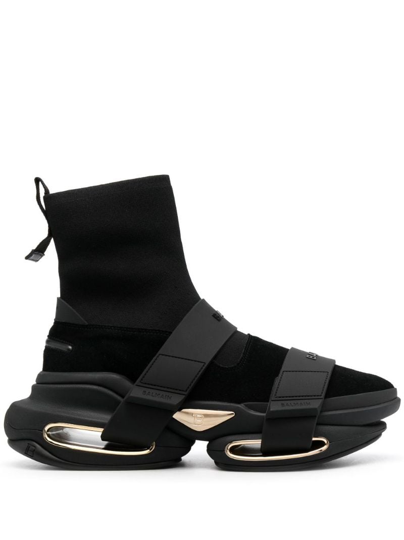 Black B-bold High Top Sneakers