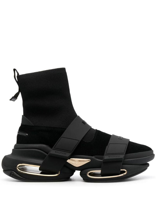 Black B-bold High Top Sneakers