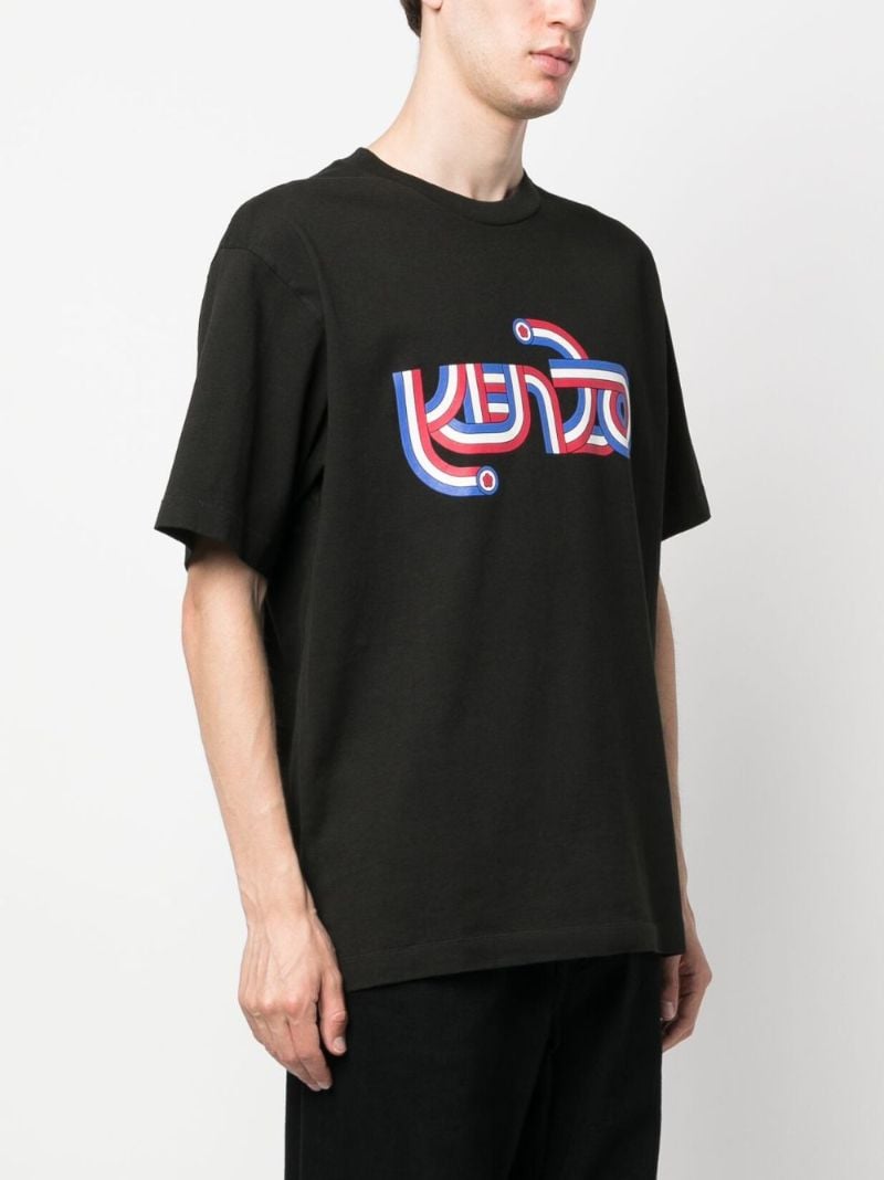 Black Target Logo Organic Cotton T-shirt