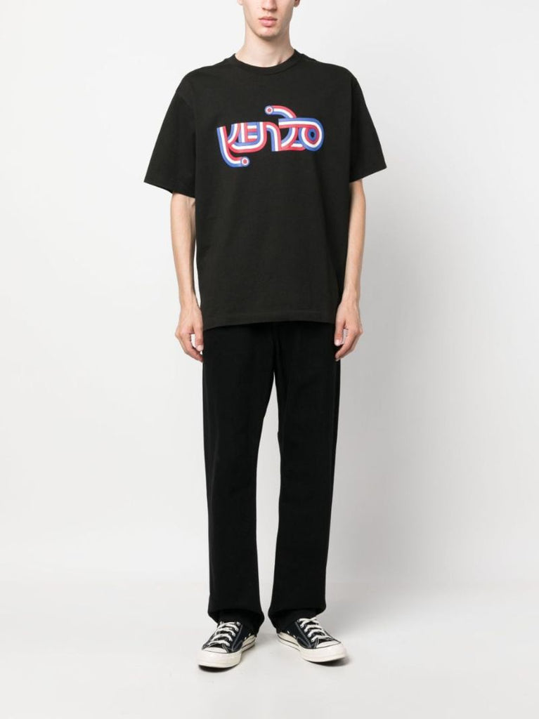 Black Target Logo Organic Cotton T-shirt