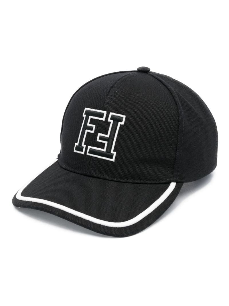 Black Varsity Logo Baseball Cap