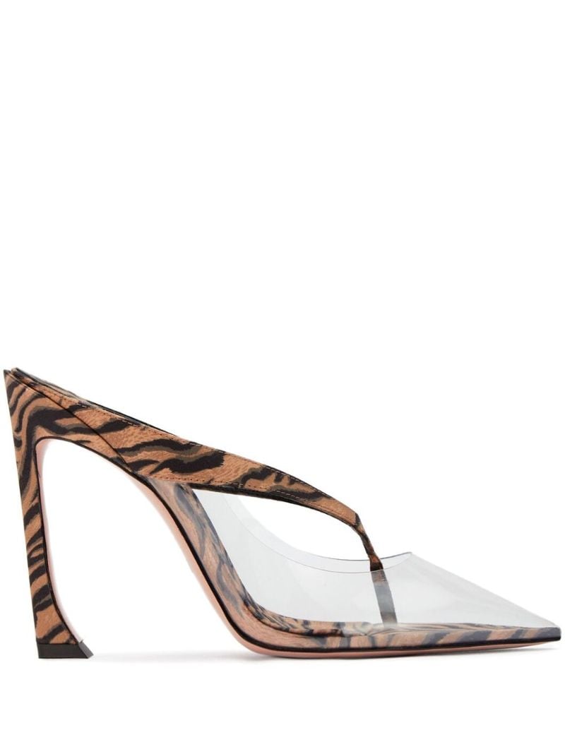 Clear Cali 100 Satin Pumps