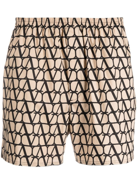 Neutral Toile Iconographe Cotton Shorts