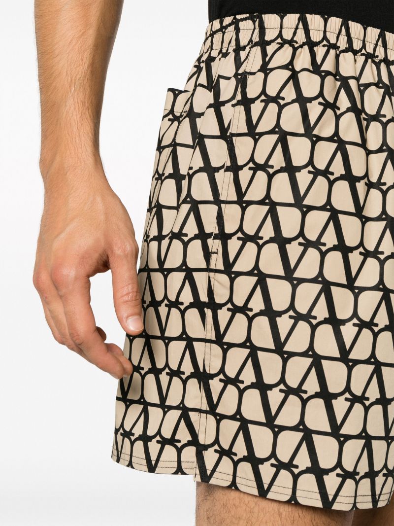 Neutral Toile Iconographe Cotton Shorts