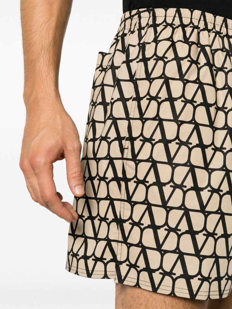 Neutral Toile Iconographe Cotton Shorts