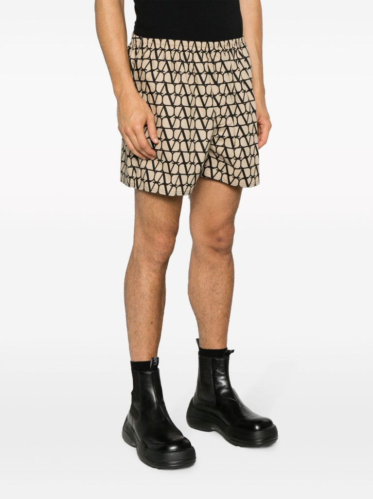 Neutral Toile Iconographe Cotton Shorts