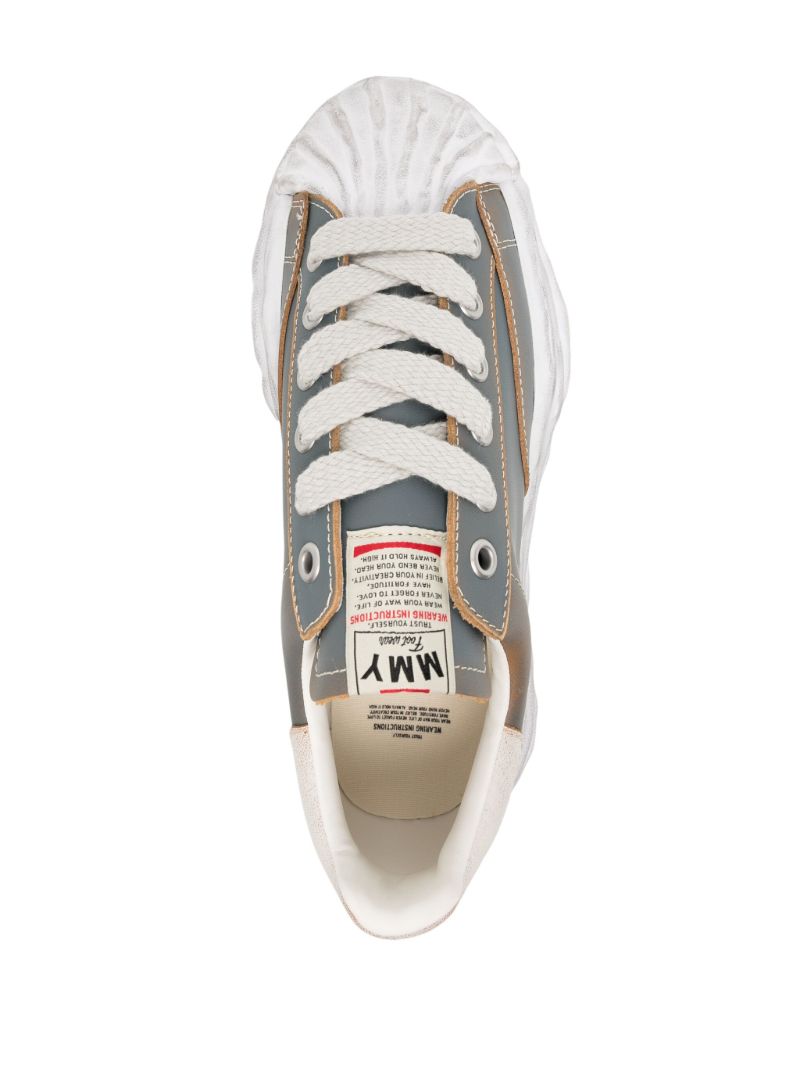 Blue Blakey Leather Sneakers