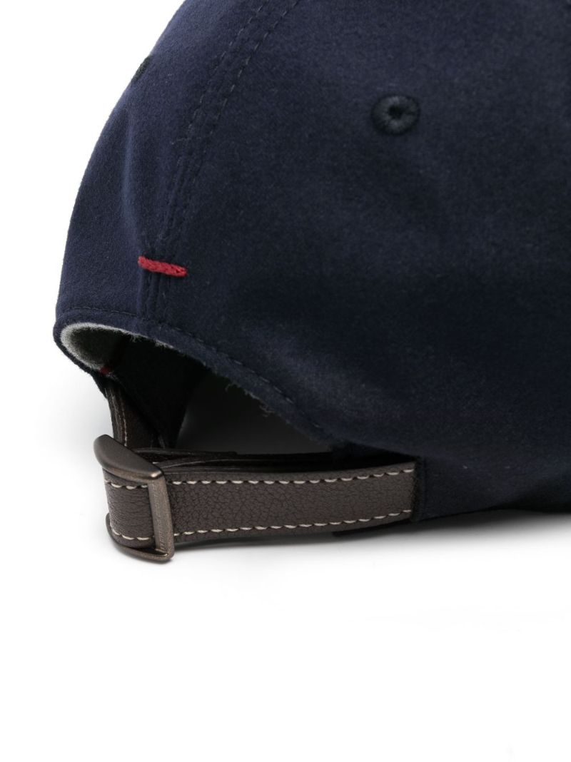 Blue Logo Embroidered Baseball Cap