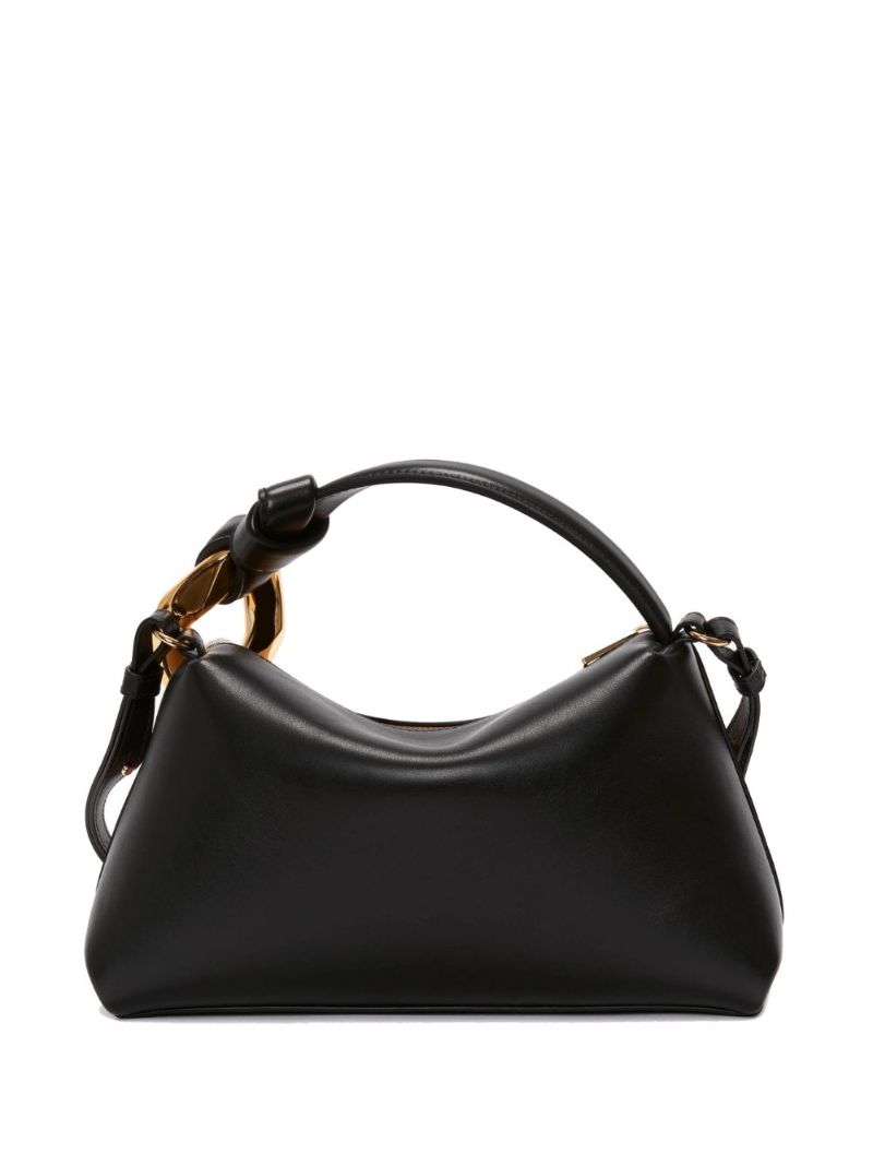 Neutral Corner Leather Cross Body Bag