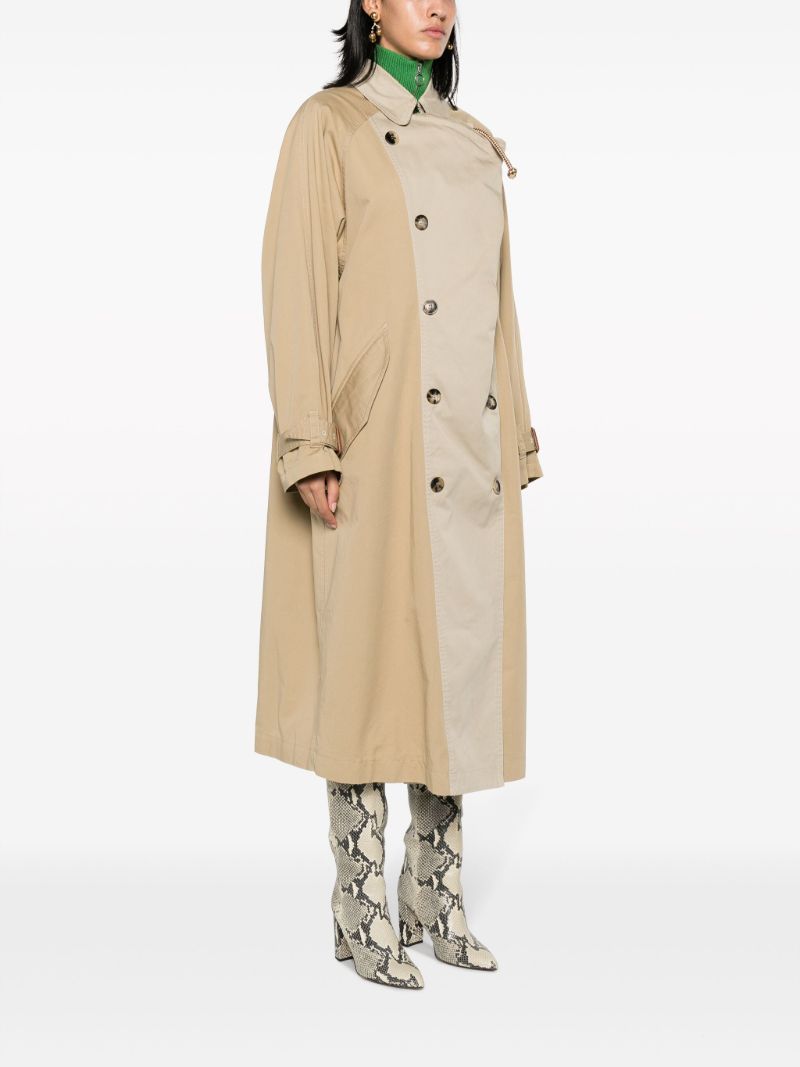 Neutral Ebani Trench Coat