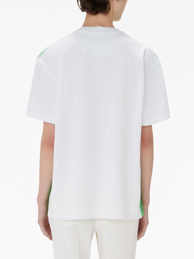 X Michael Clark Green Cotton T-shirt