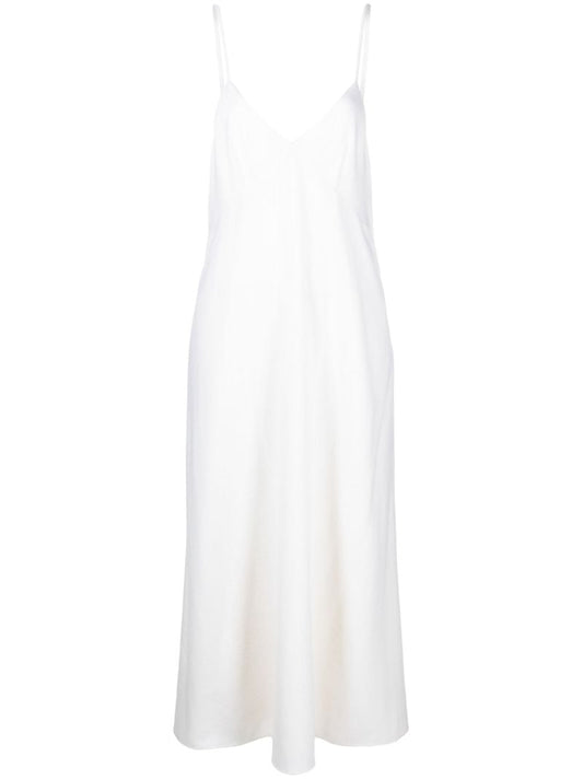 Neutral Knitted Maxi Dress