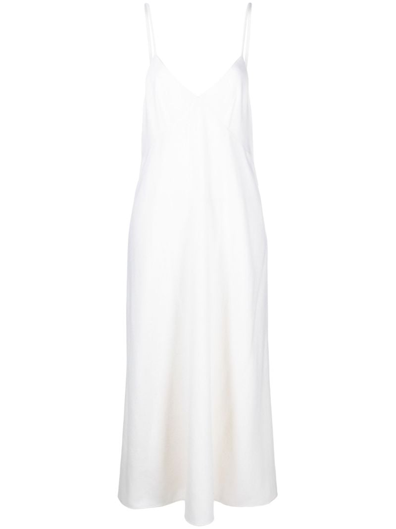Neutral Knitted Maxi Dress