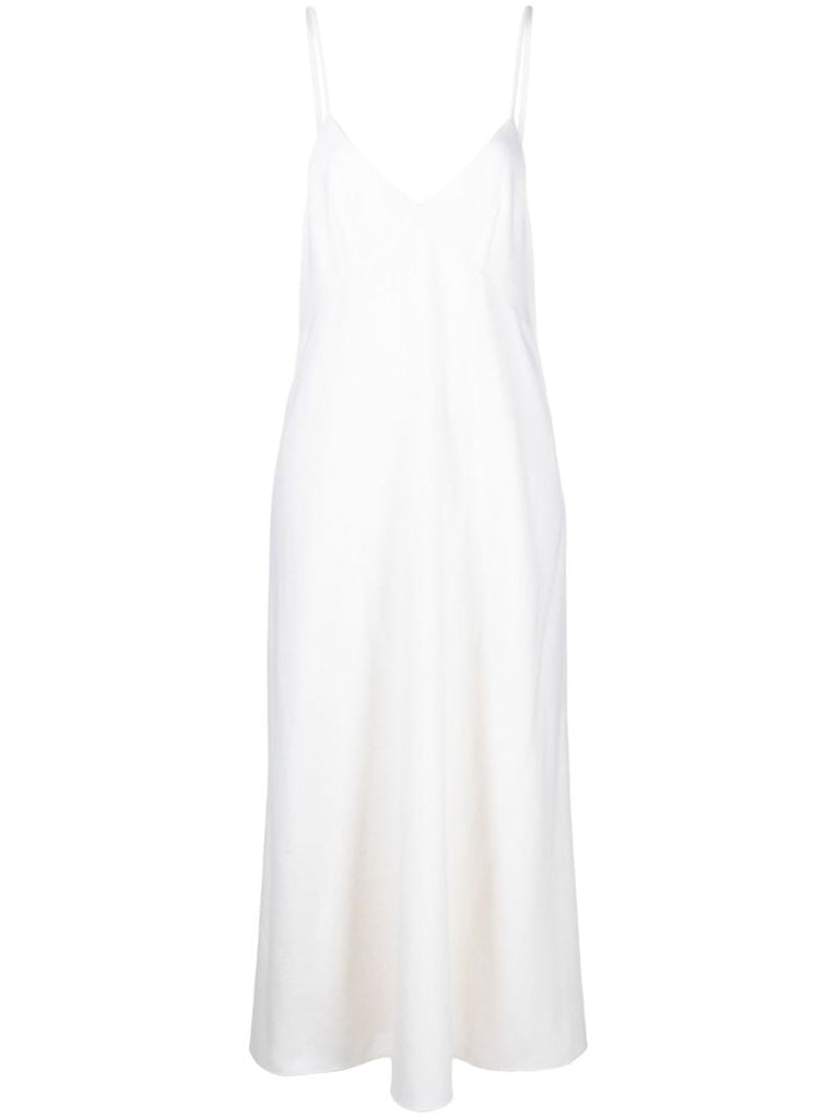 Neutral Knitted Maxi Dress
