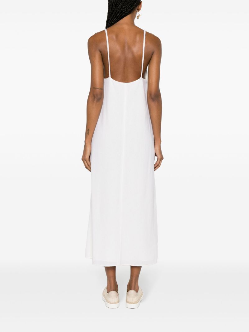 Neutral Knitted Maxi Dress