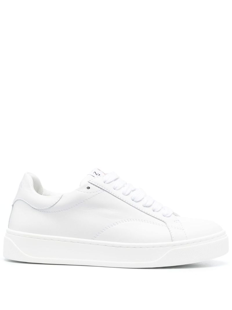 White Ddb0 Leather Sneakers