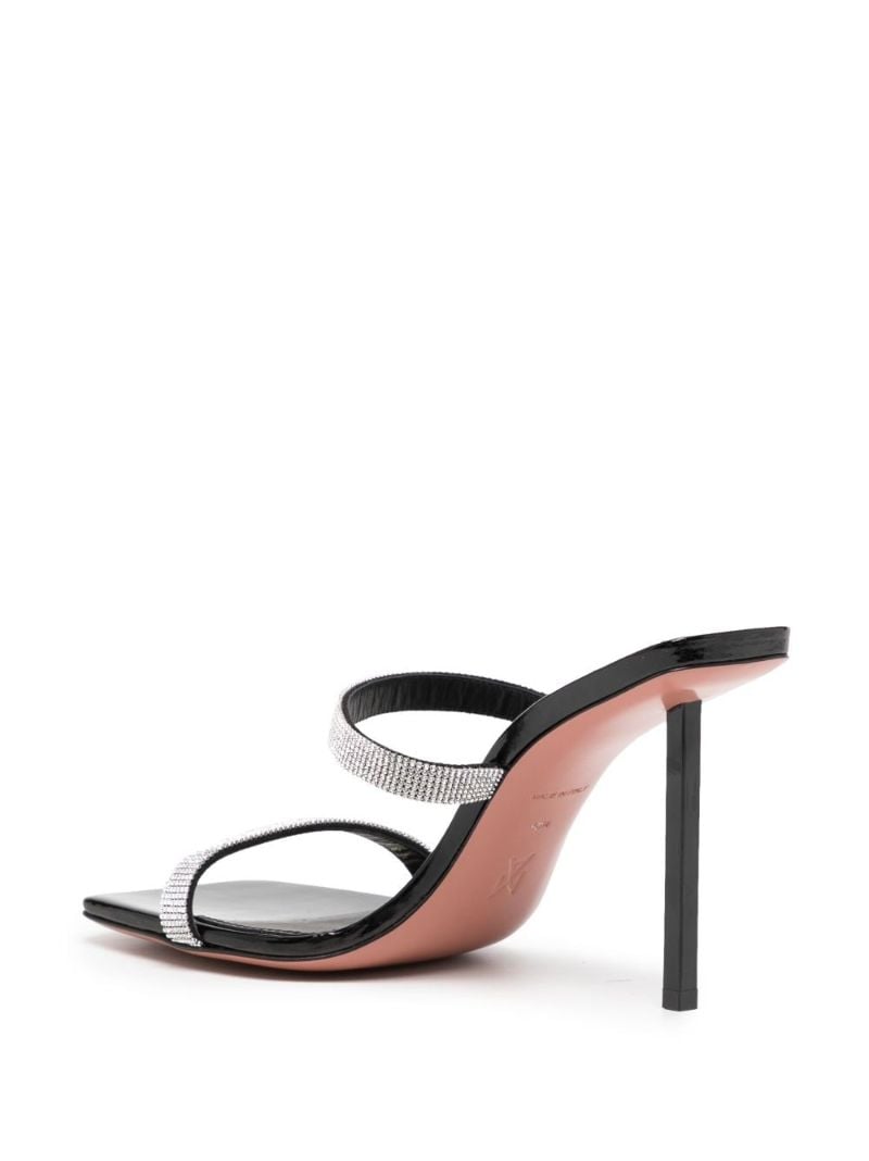 Black Rih 95 Crystal Sandals