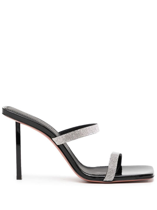 Black Rih 95 Crystal Sandals