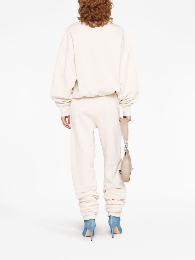 Neutral Maeve Logo Cotton Sweatshirt
