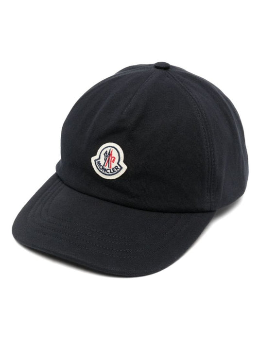 Blue Logo-patch Baseball Cap