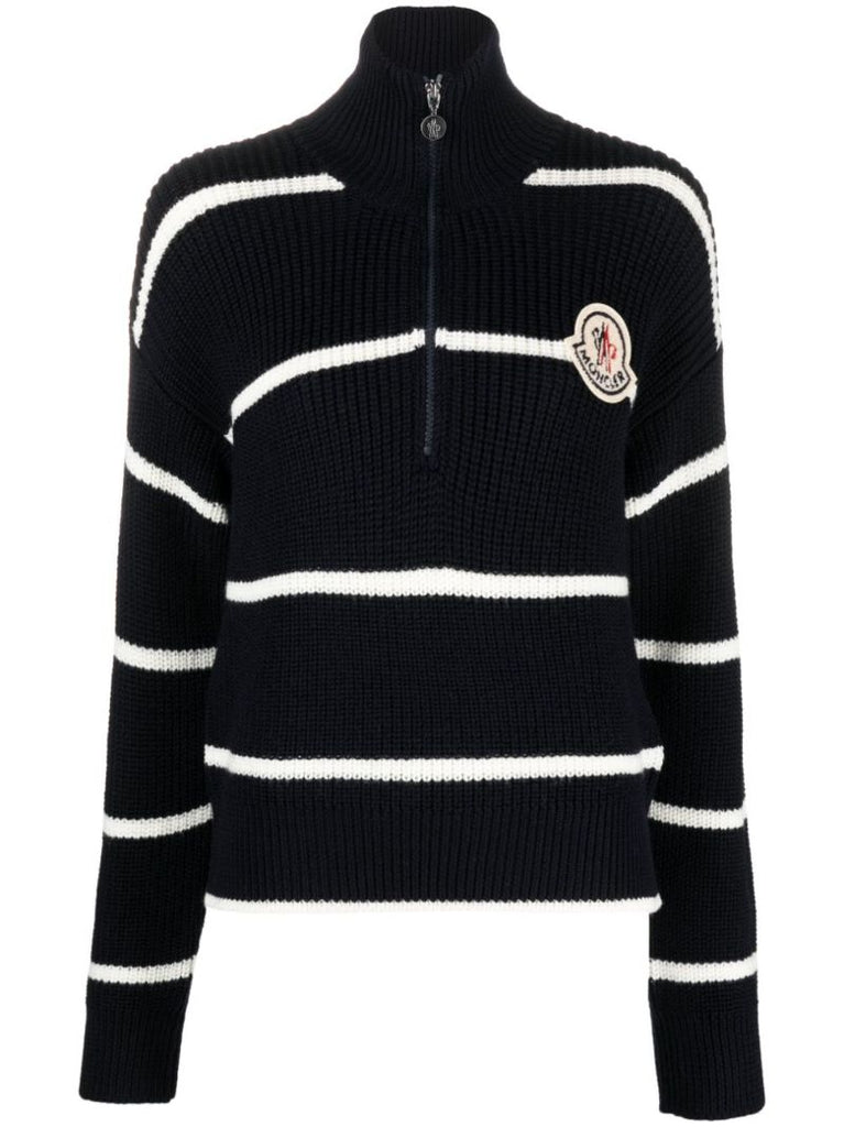 Blue Logo Patch Jumper