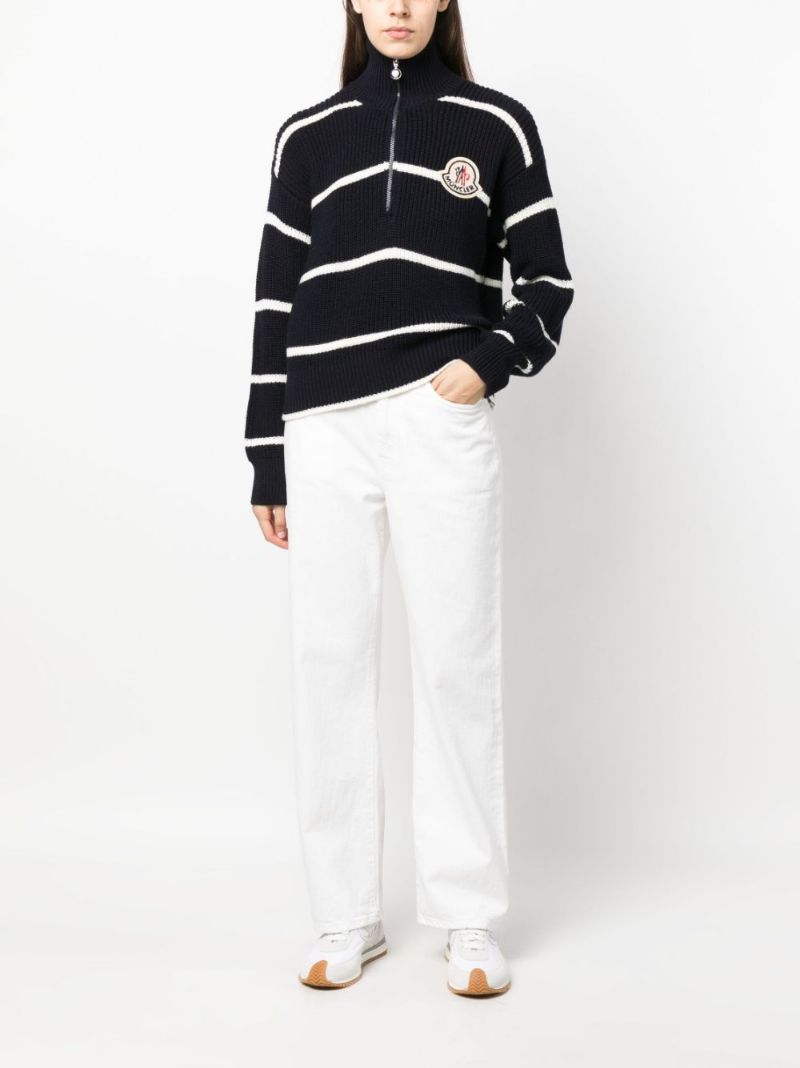 Blue Logo Patch Jumper