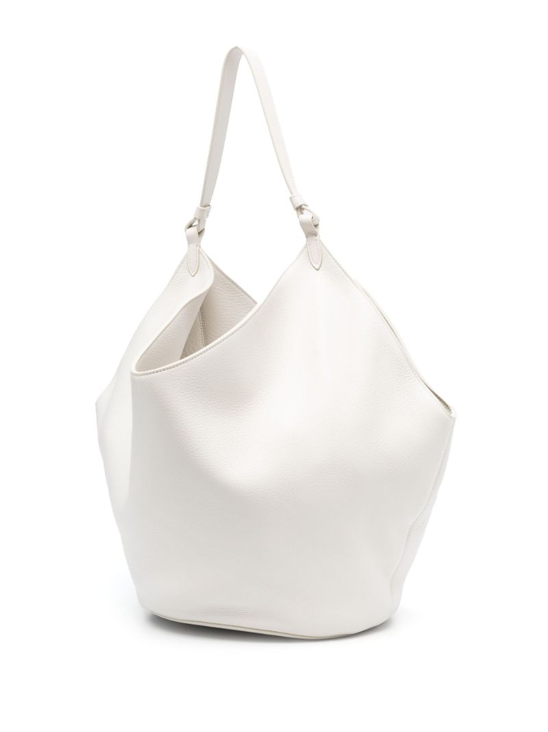 The Medium Lotus Leather Tote Bag
