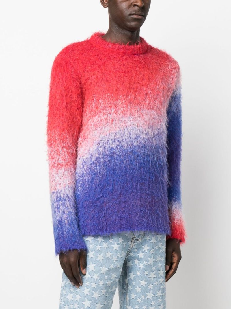 Blue OmbrÃ_x0083_Â© Brushed Sweater