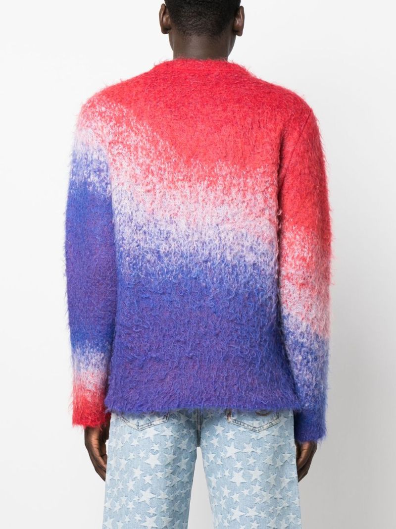 Blue OmbrÃ_x0083_Â© Brushed Sweater
