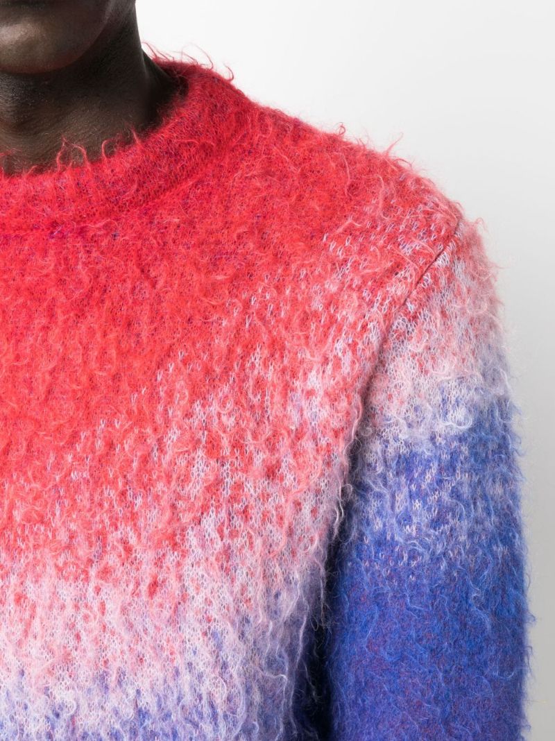 Blue OmbrÃ_x0083_Â© Brushed Sweater