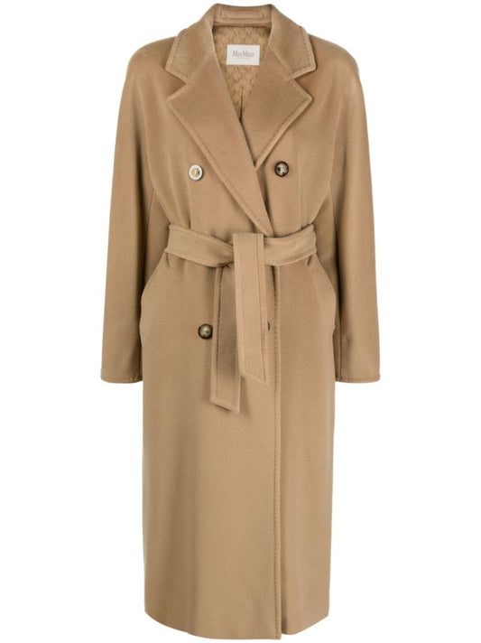 Brown Madame Belted Coat