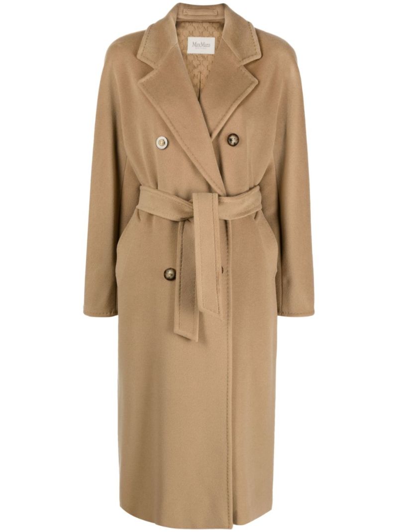 Brown Madame Belted Coat