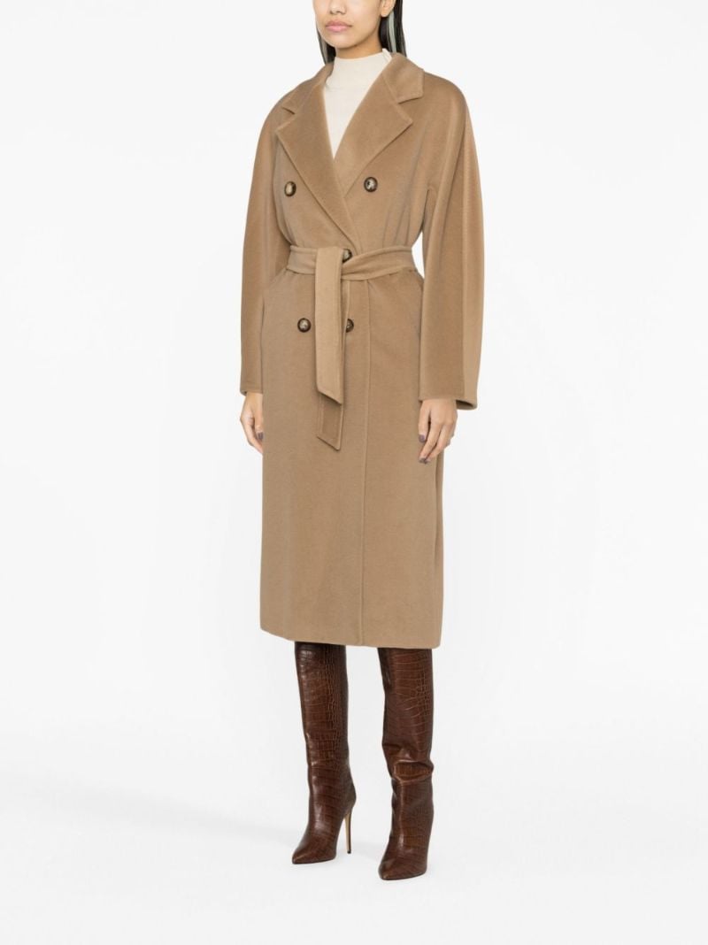 Brown Madame Belted Coat
