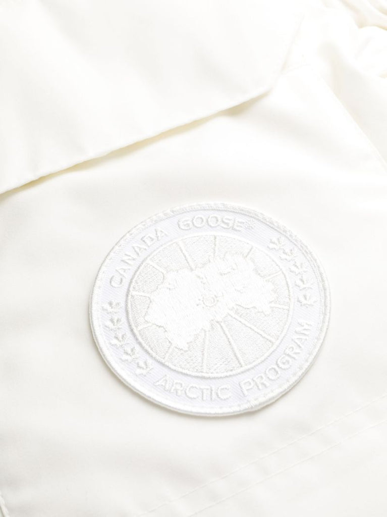 White Paradigm Expedition Hooded Quilted Coat