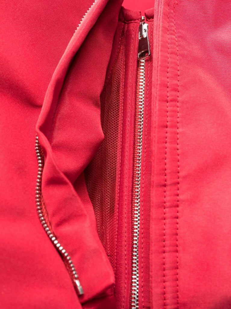 Red Deconstructed Trench Dress