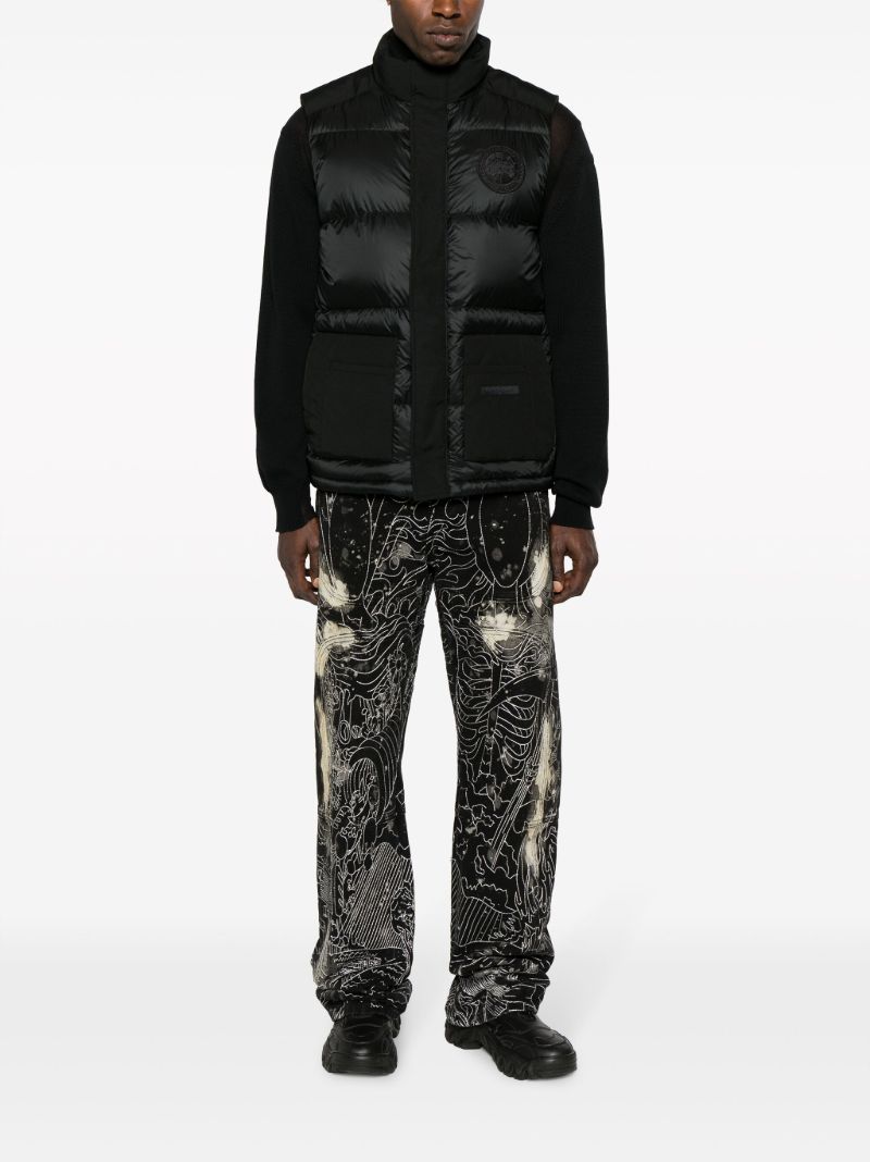 Black Paradigm Freestyle Quilted Gilet