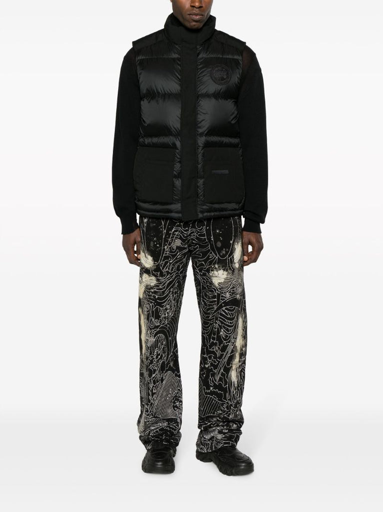 Black Paradigm Freestyle Quilted Gilet