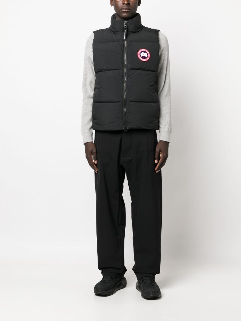 Black Lawrence Quilted Gilet