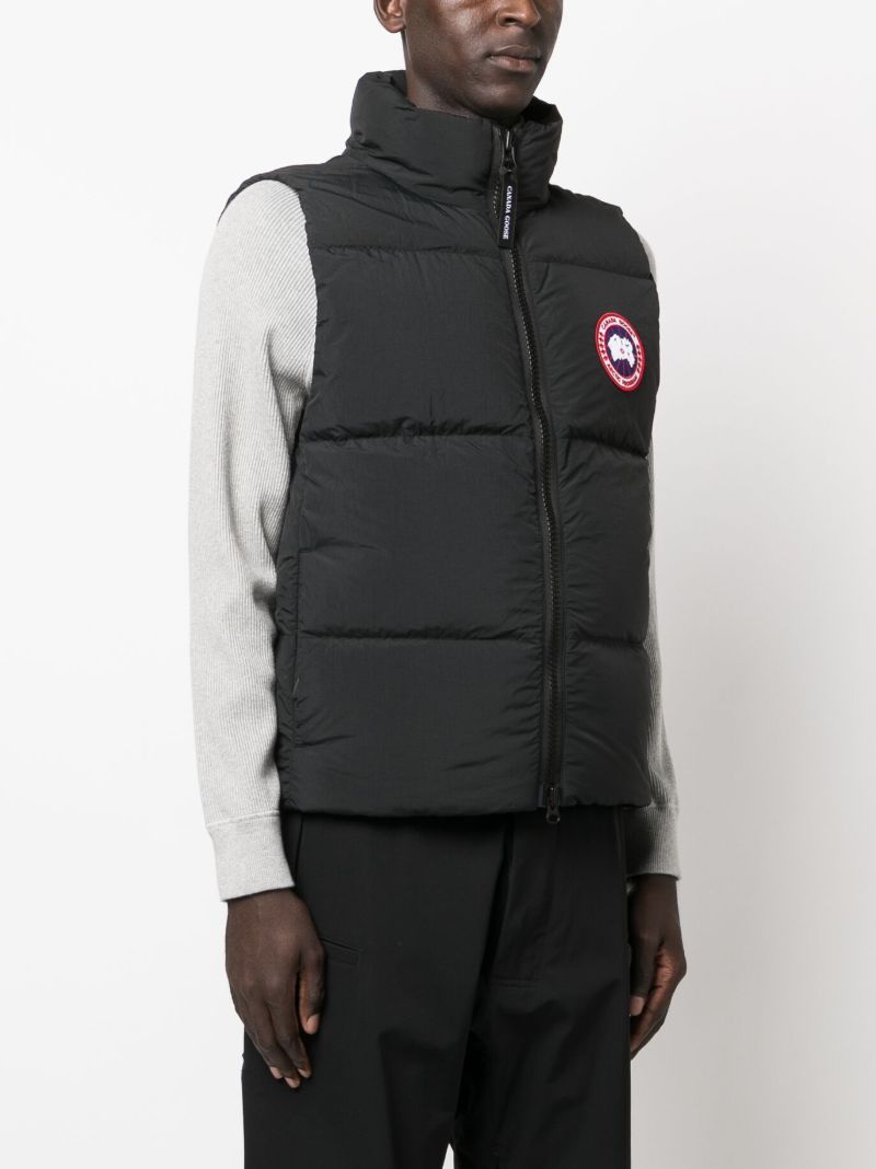 Black Lawrence Quilted Gilet