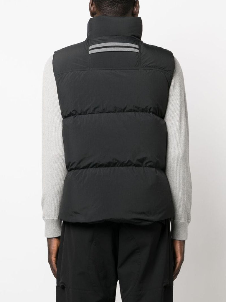 Black Lawrence Quilted Gilet