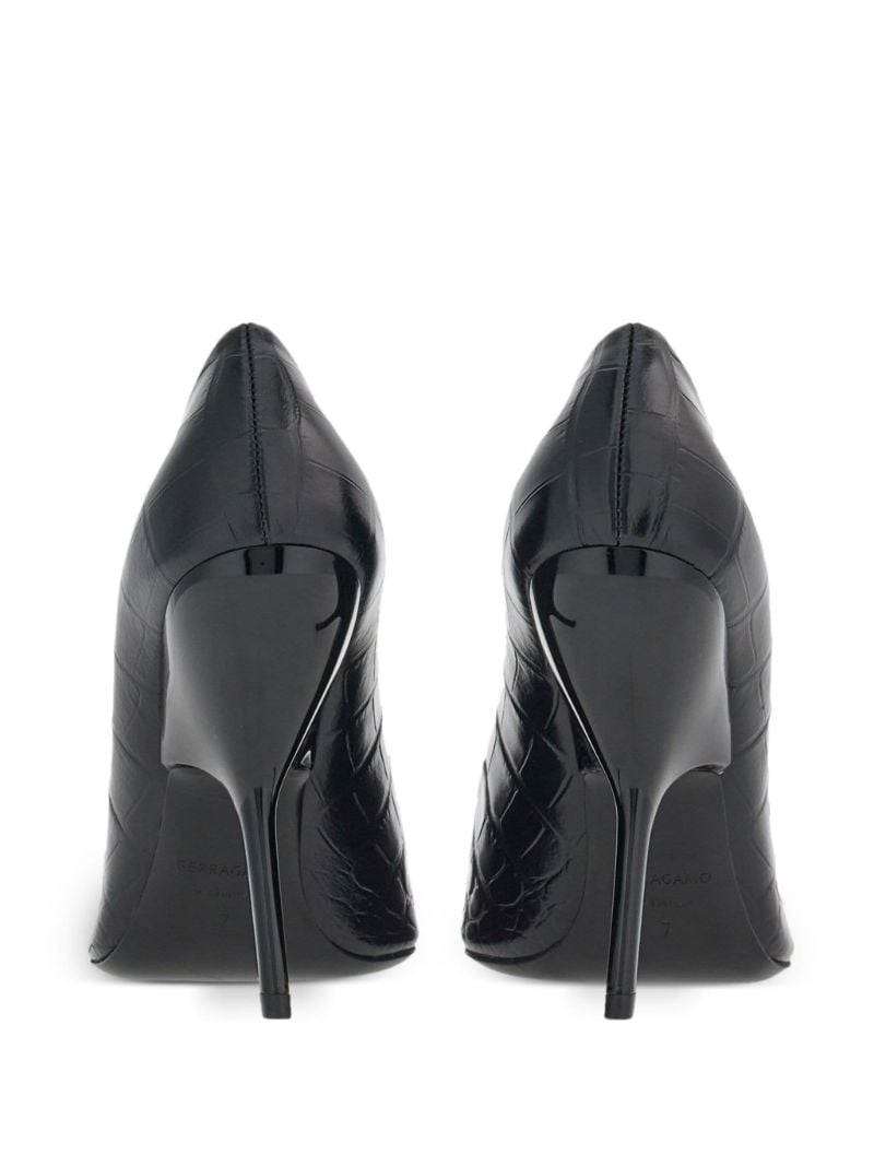 Black Eva 105 Leather Pumps