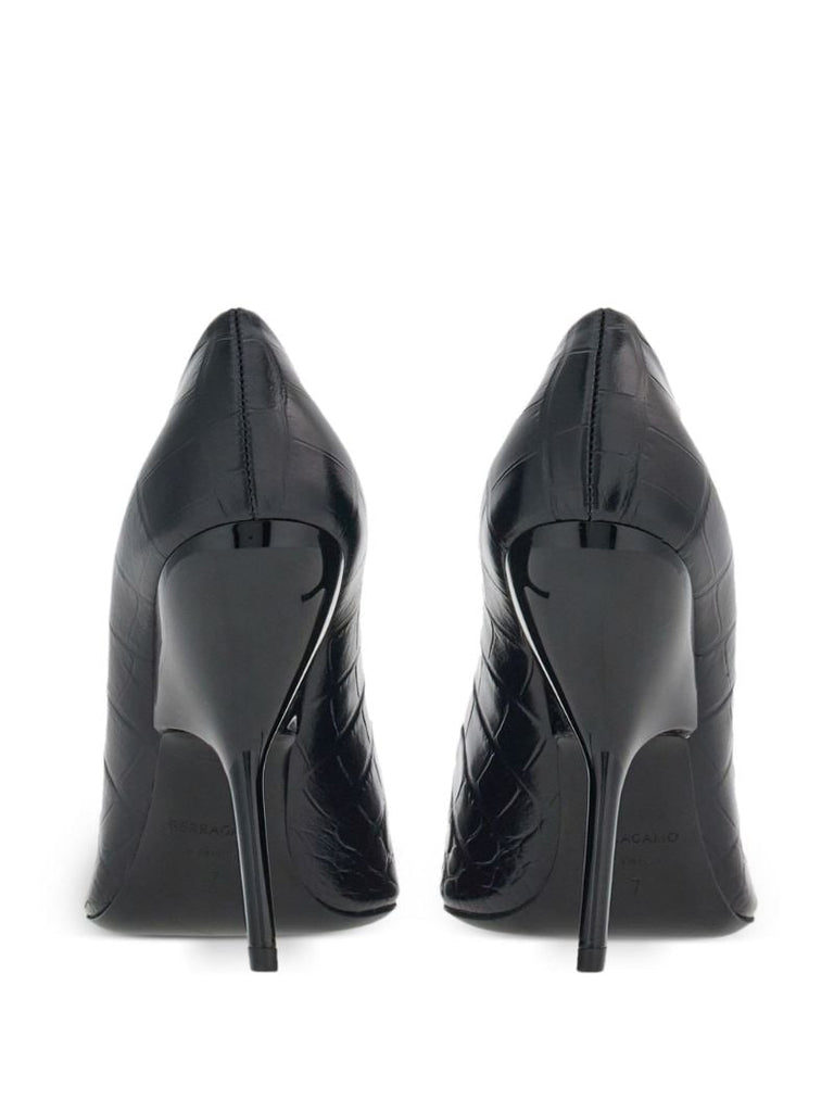 Black Eva 105 Leather Pumps