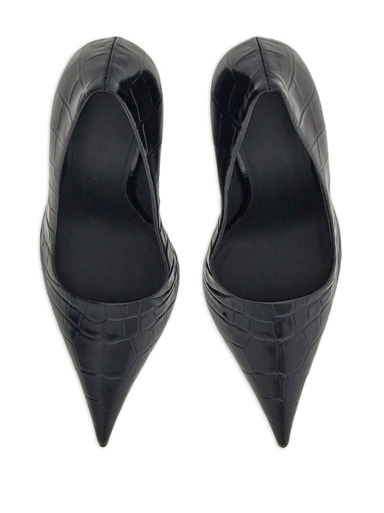 Black Eva 105 Leather Pumps